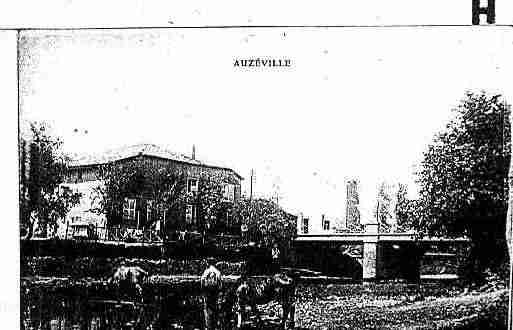 Ville de AUZEVILLE Carte postale ancienne