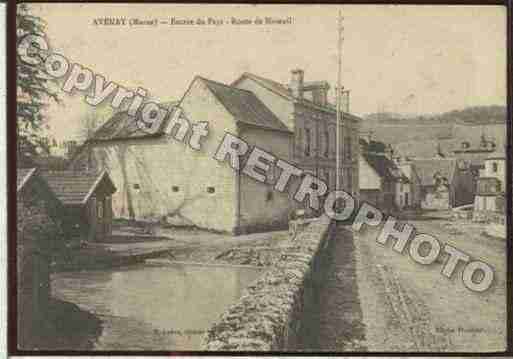 Ville de AVENAYVALD\'OR Carte postale ancienne