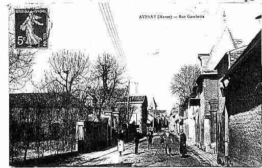 Ville de AVENAYVALD\'OR Carte postale ancienne