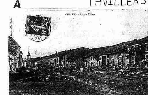 Ville de AVILLERS Carte postale ancienne