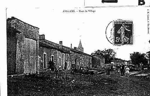 Ville de AVILLERS Carte postale ancienne