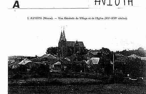 Ville de AVIOTH Carte postale ancienne