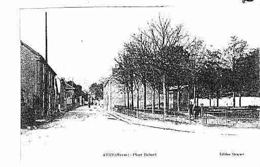 Ville de AVIZE Carte postale ancienne