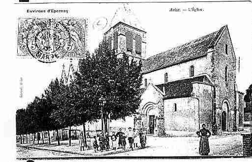 Ville de AVIZE Carte postale ancienne