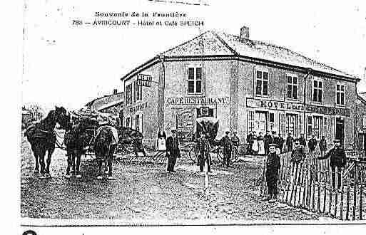 Ville de AVRICOURT Carte postale ancienne Ville de AVRICOURT Carte postale ancienne
