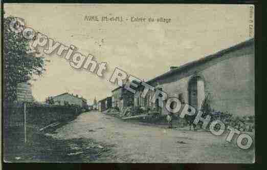 Ville de AVRIL Carte postale ancienne Ville de AVRIL Carte postale ancienne