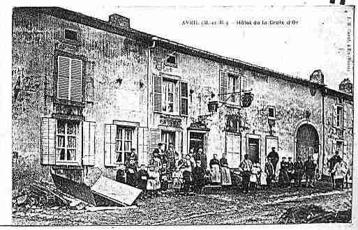 Ville de AVRIL Carte postale ancienne