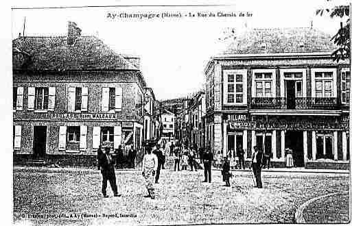 Ville de AY Carte postale ancienne