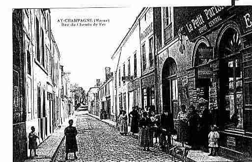 Ville de AY Carte postale ancienne