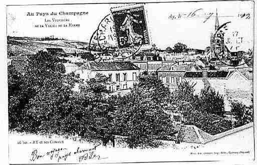 Ville de AY Carte postale ancienne