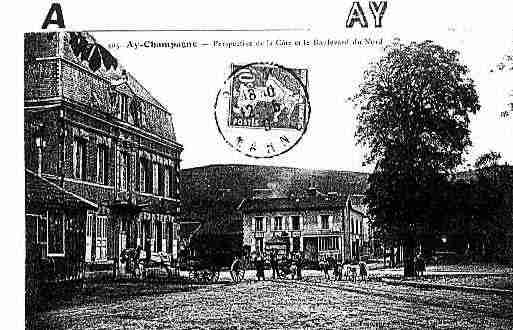 Ville de AY Carte postale ancienne