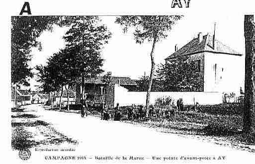 Ville de AY Carte postale ancienne