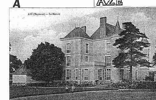 Ville de AZE Carte postale ancienne Ville de AZE Carte postale ancienne