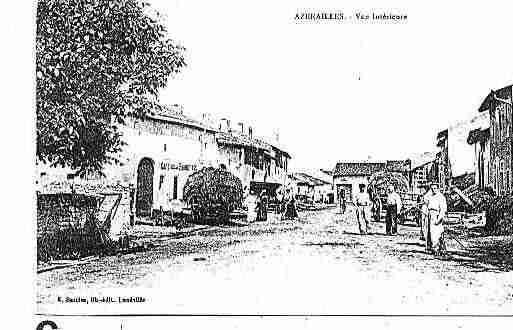 Ville de AZERAILLES Carte postale ancienne