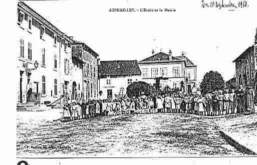 Ville de AZERAILLES Carte postale ancienne Ville de AZERAILLES Carte postale ancienne
