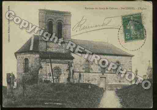 Ville de BACONNES Carte postale ancienne