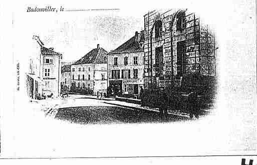 Ville de BADONVILLER Carte postale ancienne