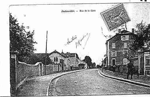 Ville de BADONVILLER Carte postale ancienne