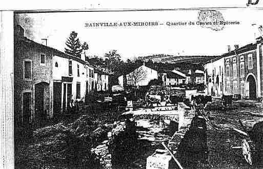 Ville de BAINVILLEAUXMIROIRS Carte postale ancienne