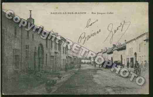 Ville de BAINVILLESURMADON Carte postale ancienne