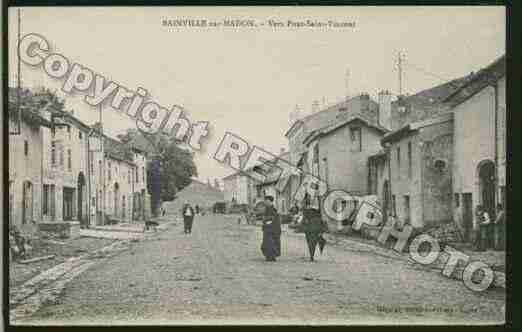 Ville de BAINVILLESURMADON Carte postale ancienne