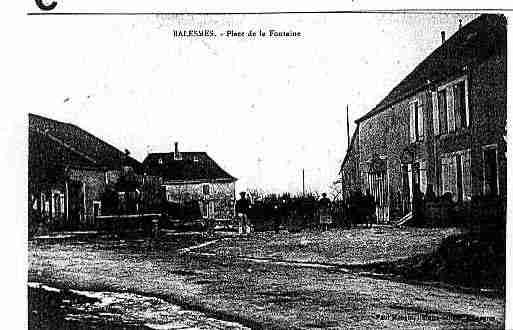 Ville de BALESMESSURMARNE Carte postale ancienne