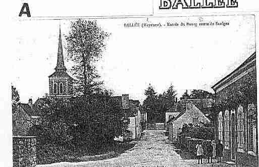 Ville de BALLEE Carte postale ancienne