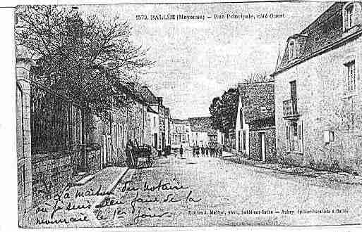 Ville de BALLEE Carte postale ancienne