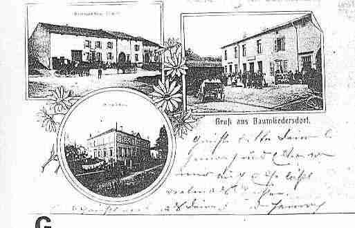 Ville de BAMBIDERSTROFF Carte postale ancienne