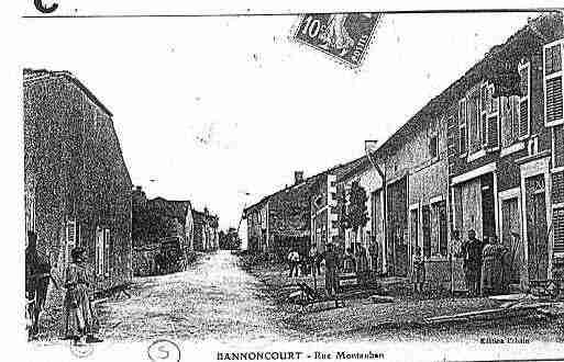 Ville de BANNONCOURT Carte postale ancienne Ville de BANNONCOURT Carte postale ancienne
