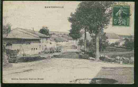 Ville de BANTHEVILLE Carte postale ancienne