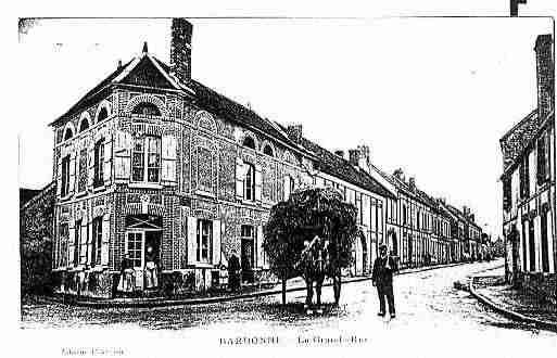 Ville de BARBONNEFAYEL Carte postale ancienne