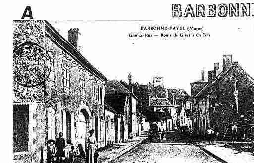 Ville de BARBONNEFAYEL Carte postale ancienne