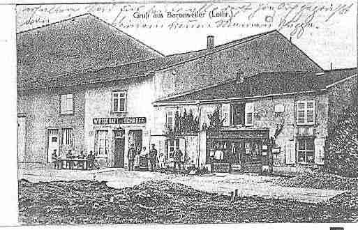 Ville de BARONVILLE Carte postale ancienne