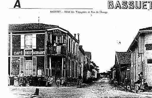 Ville de BASSUET Carte postale ancienne