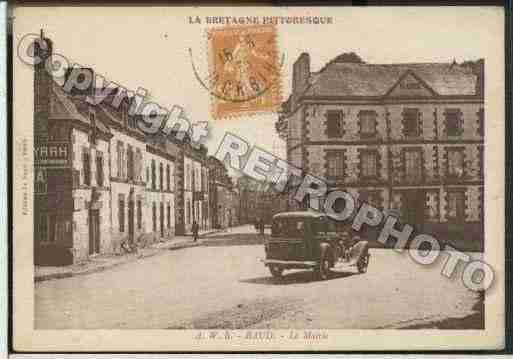 Ville de BAUD Carte postale ancienne