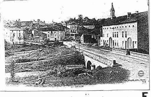 Ville de BAYON Carte postale ancienne
