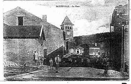 Ville de BAYONVILLESURMAD Carte postale ancienne