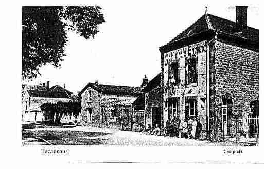 Ville de BAZANCOURT Carte postale ancienne