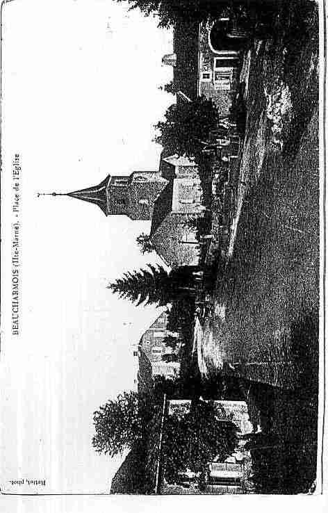 Ville de BEAUCHARMOY Carte postale ancienne