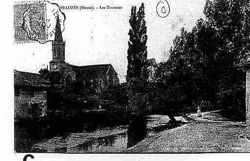 Ville de BEAUZEESURAIRE Carte postale ancienne