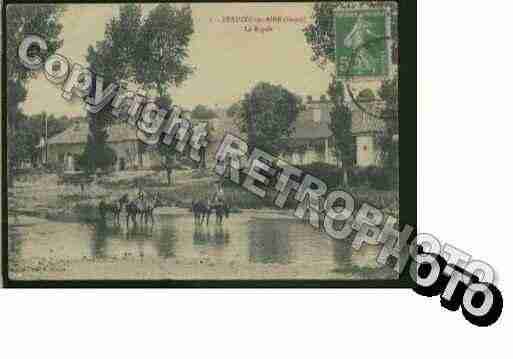 Ville de BEAUZEESURAIRE Carte postale ancienne