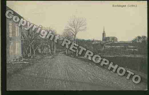 Ville de BECHY Carte postale ancienne