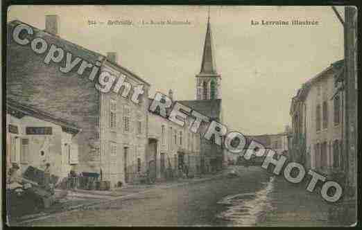 Ville de BELLEVILLE Carte postale ancienne