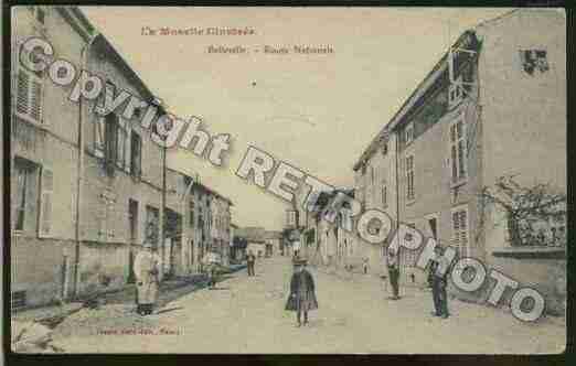 Ville de BELLEVILLE Carte postale ancienne