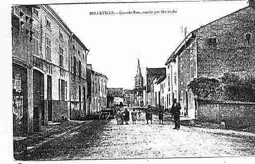 Ville de BELLEVILLE Carte postale ancienne