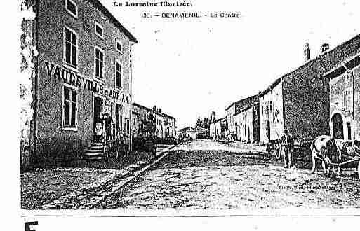 Ville de BENAMENIL Carte postale ancienne