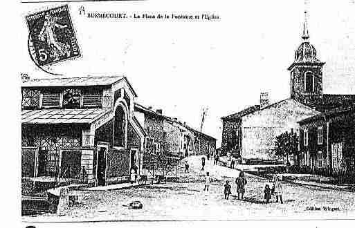 Ville de BERNECOURT Carte postale ancienne