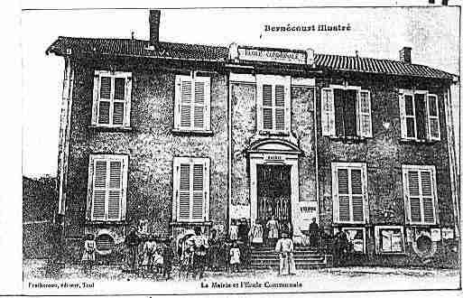 Ville de BERNECOURT Carte postale ancienne