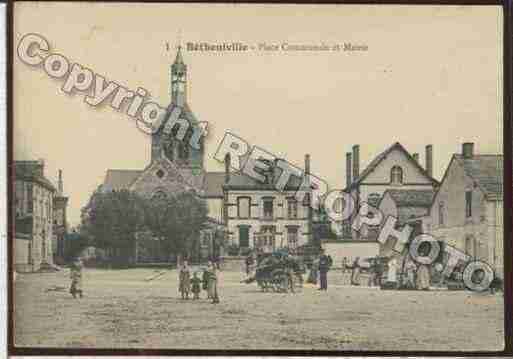 Ville de BETHENIVILLE Carte postale ancienne